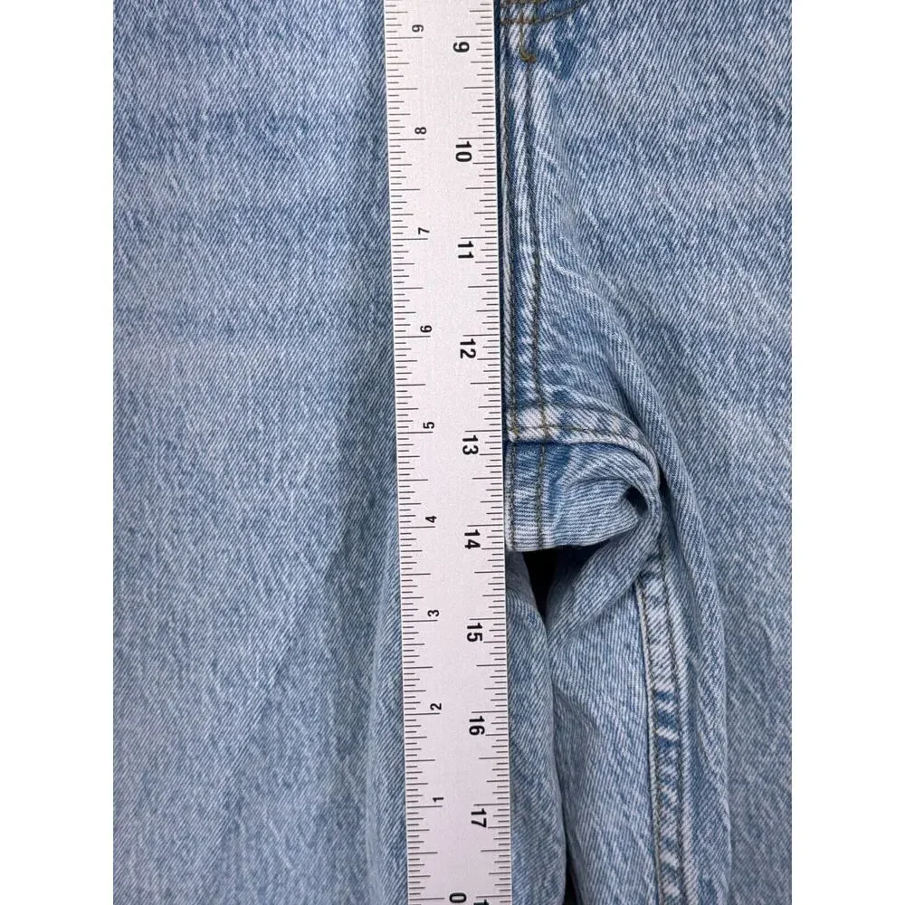 Abercrombie & Fitch Jeans 34 / 18L Womens 90s Straight Ultra High Denim - Picture 4 of 7